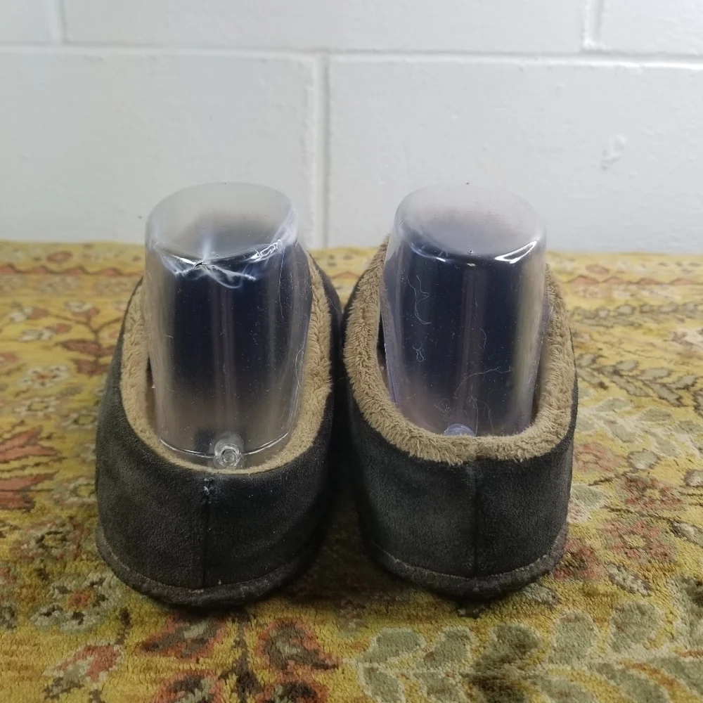 Sorel Lanner Ridge II fleece suede mule slipper womens 7 kids 5
